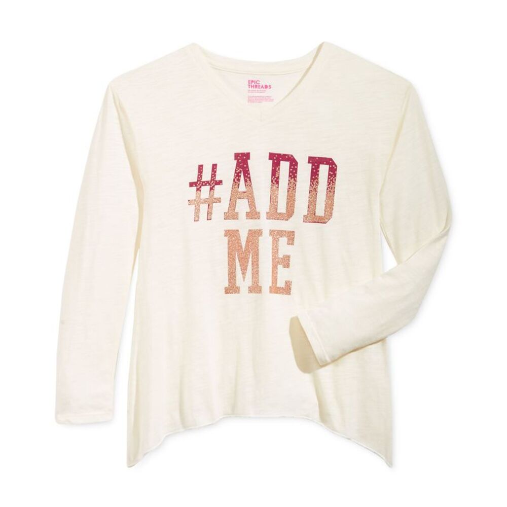 Epic Threads Addme Graphic Print T-Shirt Big Girls 7 16